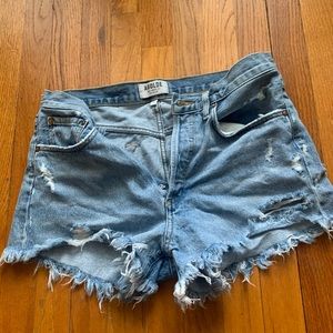 Agolde Parker cutoff shorts